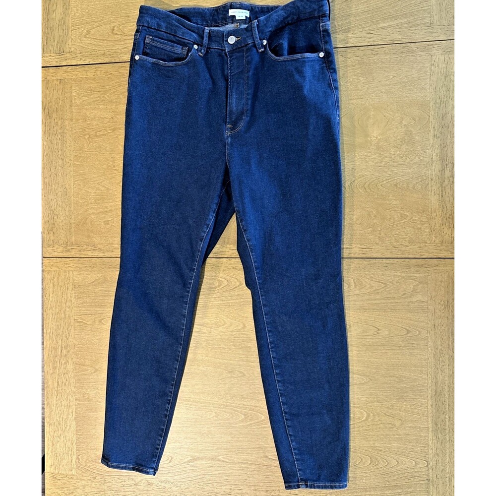 Good American Always Fits Good Legs Skinny Stretch Jeans In Blue 821 Sz 14-18